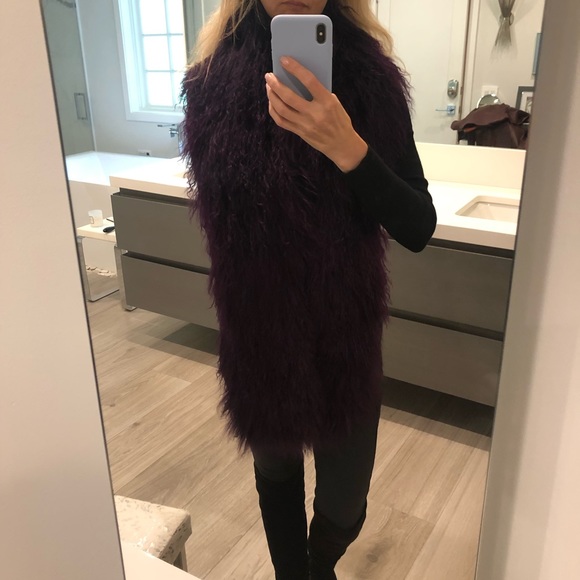 Luxe Neiman Marcus Mohair Stole with tags - Picture 5 of 6